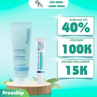 Combo to support moisturizing, reduce Acne, and clean Azderma Zincerra Acne Gel 15g and Placentor Fa