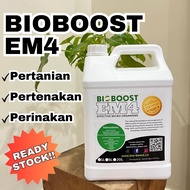 5L BioBoost EM4 Pentenakan Pertanian Perikanan Baja Kompos Ready Stock New Arrival
