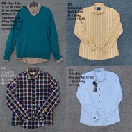 Thrift 2hand pass men's shirts liquidation