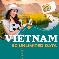 Vietnam Sim Card High Speed Viettel 4G 5GB Daily Unlimited Data Sim Card