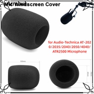 ARREBUL Mic Windscreen Cover, Windproof Flocked Sponge Foam Microphone Pop Filter, Replacement Micro