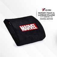 TTRacing XL Memory Foam Lumbar Support Pillow - Marvel Edition