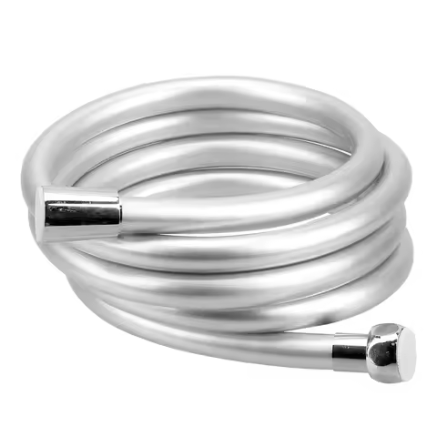 High Pressure PVC Handheld Shower Hose Flexible Anti Winding 1.2/1.5/2m GI/2 Universal Interface