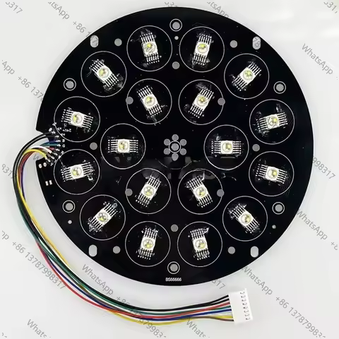 194MM 18x18w Led Par Light RGBWA UV 6in1 DIY Accessories 18x18W Led Light