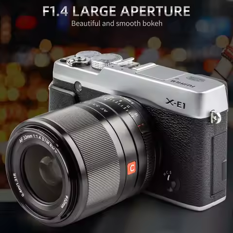 Viltrox Auto Focus XF Lens 23mm 33mm 56mm F1.4 Large Aperture Portrait Lenses for Fujifilm Fuji X Mo