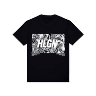 Smile Man T-shirt Oversize Terrain HLGN Lengan Pendek Katun Kaos