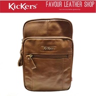 Kickers Leather Hiking or Crossbody Bag (1KIC-S-78615)