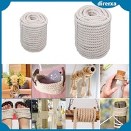 [Direrxa] Natural Cotton Rope Strong for Pet Toys Rope Basket Tug of War