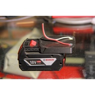 Bosch 18v battery adapter with contacts.