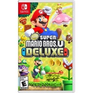 แผ่นเกม Nintendo Switch (มือสอง) เกม Super mario bros.u DELUXE