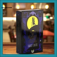 [CF] 78Pcs/Set English Version Coated Paper Nightmare Before Christmas Tarot Card Gift for Party