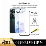 LAYAR Tempered Glass Screen OPPO RENO 11F 5G Smartphone Front Screen Protector