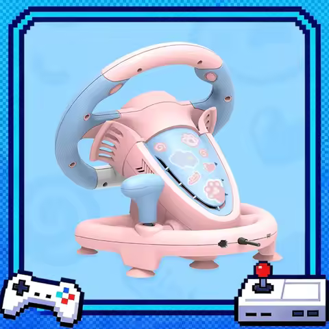 PXN V3 Pro Game Steering Motor 180 Rotation Usb Wired Gamer Steering Wheel Controller Wheel Vibratin
