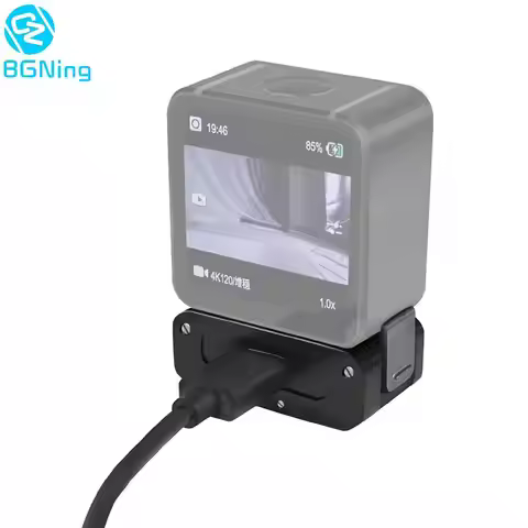 Action2 Magnetic Mount Charging Base Foldable Adapter Bracket Quick Release for DJI OSMO 360 ACTION 