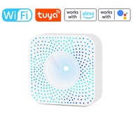 Tuya ZigBee/WiFi Air Quality Detector PM2.5 Formaldehyde VOC CO2 Temperature Humidity 6in1 Smart Air