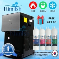 Midea Mild Alkaline Water Dispenser Hot Normal Cold X Series X9 With 4 JAKIM Halal Korea Technology Water Filter