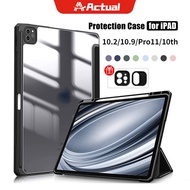 Actual For iPad Case Air 5 4 10.9 Pro11 10th 9th 8th Gen 7th 10.2 6th5th 9.7 Mini 6 Case Pencil Hold