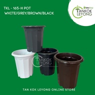 TKL - High Quality Plastic Flower High Pot 简约塑料花盆高脚盆