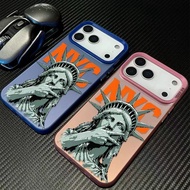 NYC Liberty Statue Cool Graffiti Case For OPPO Realme C65 C55 C35 C63 C15 C33 C53 C51 Note 50 60 10 