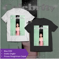 Iu Song Photo Cover Celebrity T-Shirt Cotton Combed 30s