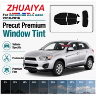 Premium Precut Nano Ceramic Tint For Mitsubishi ASX Base 2010-2016 2Mil UV99% IR99% 5-Year Warranty