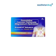Kremil  S Advance 10 mg / 800 mg / 165 mg Chewable Tablet  20s