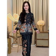 [JAWARI] Baju Raya Corak Rose Kurung Kedah Set Sedondon Ibu dan Anak