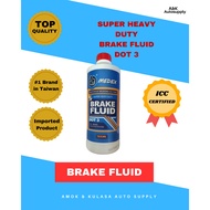MEDEX BRAKE FLUID DOT 3 FOR MOTOR AND CAR VEHICLE (900ML)