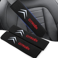 2pcs Cotton Car Seat Belt Shoulder Cover Pads Guard Protector For Citroen DS SPIRIT DS3 DS4 DS4S DS5