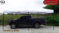 ร้านไทย เต็นท์จอดรถ ฟรีผ้าข้างเพิ่ม 1 ผืน 3x6m 900D มีประกับ เต็นท์กางขายของ เต้นท์สนาม เต็นท์จัดงาน