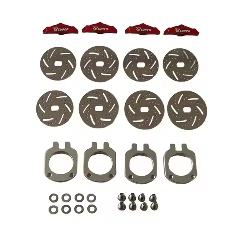 TG Racing TG Super CNC Metal Brake Disc SET For 1/28 RC Car TGS TG