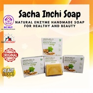 ZEMVELO Sabun Sacha Inchi soap Natural Enzyme Handmade Bar Soap 90g