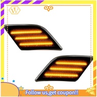 【W】LED Side Marker Lights Accessories For 2008-2011 Mercedes Benz W204 C250 C300 C350 &amp; 2008-2013 C63 AMG