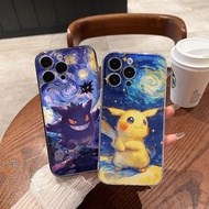 Pokemon 寵物小精靈 比卡超 耿鬼 iPhone 電話套 電話殼 手機殼 iphone case iphone 16/ 16 promax/ 16 pro/ 16 plus/15/ 15 pro