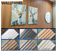 WALLPANEL WPC PVC KAYU DINDING HOT WALL WPC WOOD PANEL WALLPAPER KAYU DAIMURA STORE