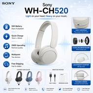 Sony WH-CH520 Wireless Headphone 50H Playtime Comfortable Cushion Murah Original