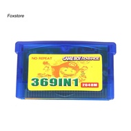 [Fx] 369 in 1 US Version Game Cartridge Gaming Card for  GameBoy Advance