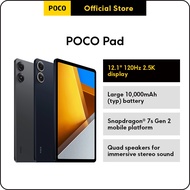 POCO Pad | 8GB+256GB, 12.1‘’ 2.5K 120Hz display, 10000mAh battery, tablet
