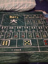 Macau Sands Casino souvenir 澳門金沙賭場 骰寶賭枱布連籌碼咕臣