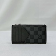 LV 棋盤格零錢卡片包