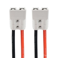 High Current Anderson Charging 0.2-1m Energy Storage Silicone 120A Cable Lithium Battery Connection 