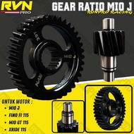 GEAR GIGI RATIO RASIO MIO J MIO GT FINO Fi 115 SOUL GT 115 - XRIDE 115 14/39 14/40 14/41 15/40 15/41