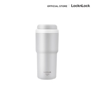 LocknLock แก้วน้ำเก็บอุณหภูมิ The First One Touch Tumbler (Titanium layer) ความจุ 480 ml. รุ่น LHC32