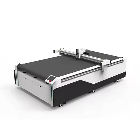 Cnc Leather Cutter Plotter IGK-1625 Oscillating Knife Cutting Machine for Leather