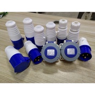 [READY STOCK, SHIP OUT IN 2 DAY] WEATHERPROOF INDUSTRIES PLUG＆ SOCKET 16A 3pin IP44 IP67