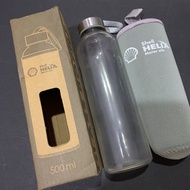 Shell Helix Glass Bottle