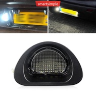 SMARTSIMPLE Car LED License Plate Light Number Plate Lamp For Peugeot 107 05-14 Canbus For Citroen C