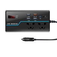 FA Versatile Car Inverter Cooling Car Inverter 12V 24V Power Laptops Tool ABS