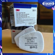 แผ่นกรองฝุ่น 3M 5N11 ของแท้!!! 1คู่(2ชิ้นใส่ถุงแยกบรรจุ) กรอง ละออง ฟูมโลหะ กลิ่น N95