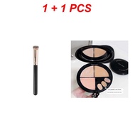 3 In 1 Face Foundation Cream คอนซีลเลอร์กันน้ำสีที่แท้จริงบางเบาไร้ร่องรอยติดทนนานและลื่นไถลคอนซีลเล